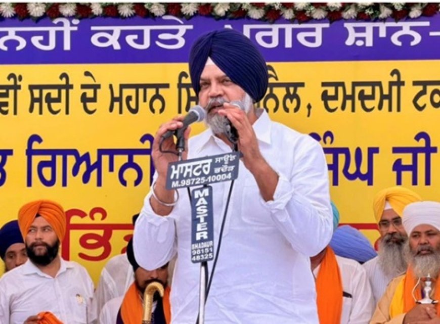 Rebel SAD MLA Manpreet Singh Ayali joins Waris Punjab De, signals fresh churn in Punjab Akali politics