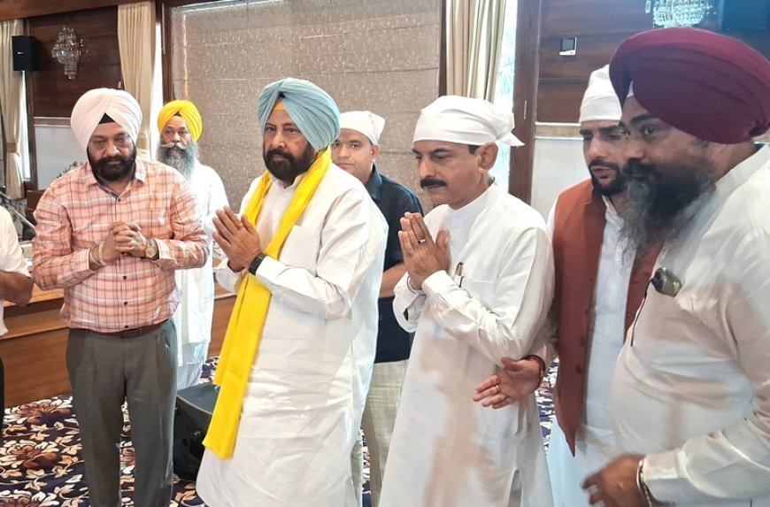 Punjab BJP president Kewal Singh Dhillon Offers Thanksgiving Prayer on Completion of 12 Years of the Modi Government
