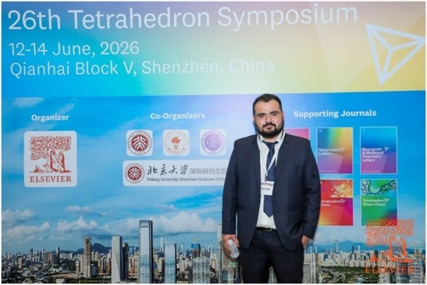 Research Scholar from GNDU Represents India at 26th Tetrahedron Symposium 2026 in Shenzhen, China
