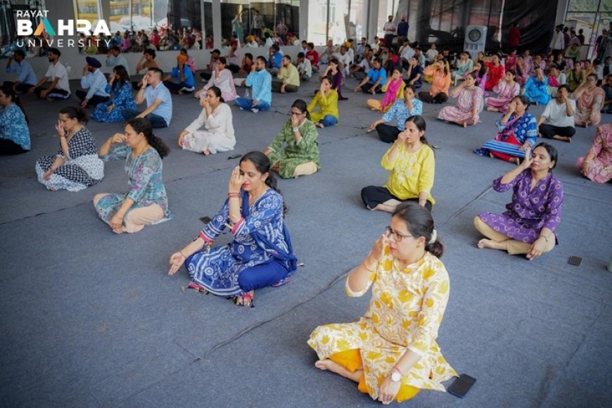 RBU marks Intl Yoga Day with enthusiastic participation