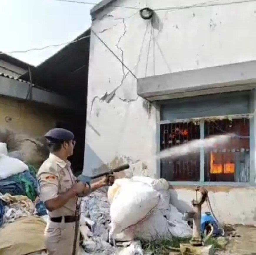 Fire at Muzaffarpur's Bela industrial area factory, no injuries reported