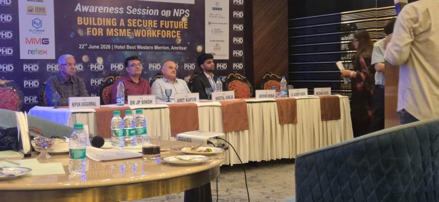 Awareness Seminar on National Pension System Organized for MSME Units