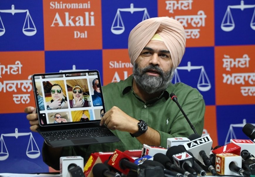 Bhagwant Mann again resorted to forgery by cloning the account of his old associate Jagman Samra:  SAD