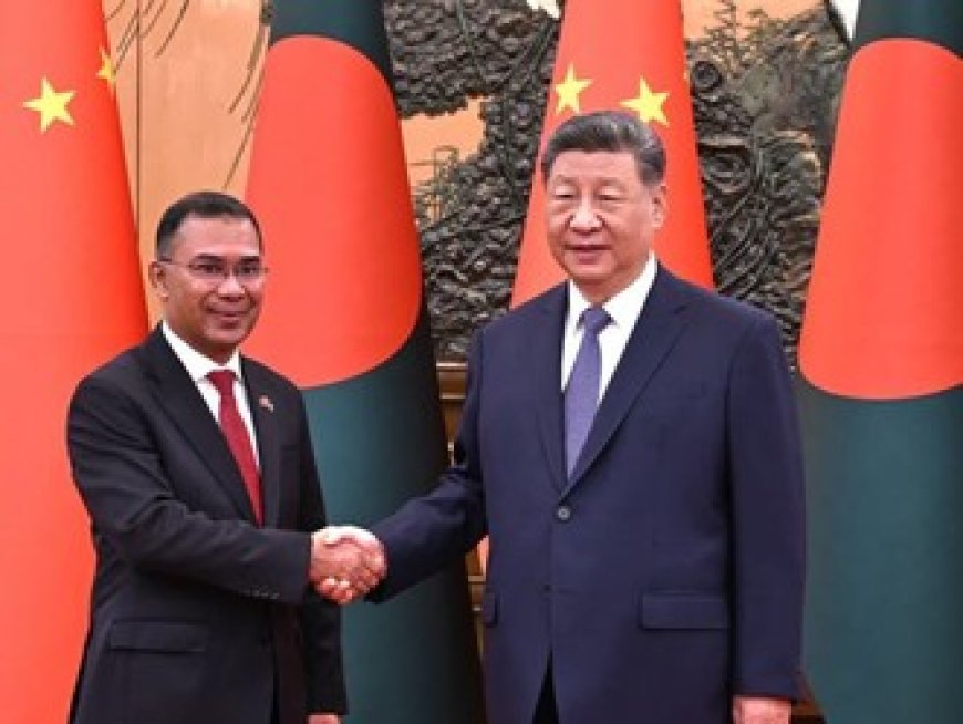 Bangladesh PM Tarique Rahman holds talks with Chinese President Xi Jinping in Beijing