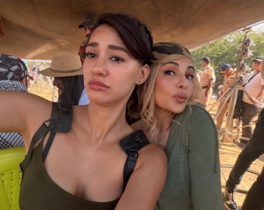 Disha Patani drops girl gang memories from the sets, Mouni Roy comments