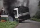 Major Bus Tragedy Averted in Kangra as HRTC Bus Catches Fire; All Passengers Safe