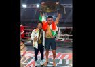 Sangram Singh becomes first Indian to win Asian Championship title after defeating Pakistani fighter Mohammad Abid 