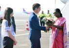 President Murmu arrives in Moldova on historic first-ever visit by Indian Prez