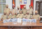 Two killed to cross-border smuggling module held with 6 sophisticated pistols, 1 Kg heroin, Rs. 10000 drug money