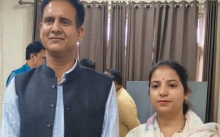 BJP Sweeps Dharamshala MC Polls; Shamsher Nehria Elected Mayor, Prerna Guleria Deputy Mayor
