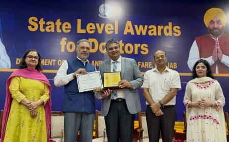  Punjab govt honours outstanding doctors with state level awards on National Doctors Day