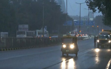 Monsoon arrives in Delhi; IMD issues yellow alert, humidity remains high   