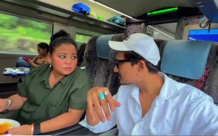 Bharti Singh ditches flights for a fun train journey with kids, celebrates birthday in Goa