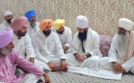 Dhillon Attends Bhog and Final Ardas of Sant Baba Amrik Singh Ji at Nikke Ghuman