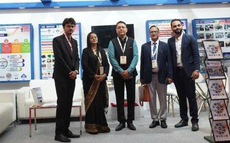 Aman Arora pitches Punjab as preffered textile destination at 4 day Bharat Tex 2026