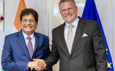 Piyush Goyal, Maros Sefcovic review progress on India-EU FTA implementation