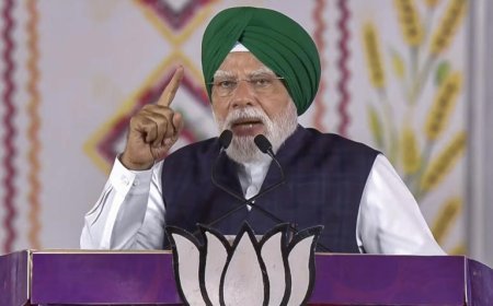 Punjab deserves faster development with ‘double-engine’ govt: PM Modi