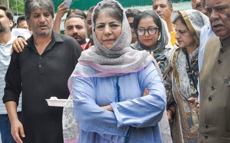 Mehbooba Mufti declines to join NC's J&K statehood restoration protest