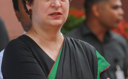 'Nobody can ever dare to silence youth': Priyanka Gandhi on Dharmendra Pradhan's resignation