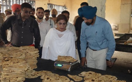 DLSA Chairperson Conducts Surprise Inspection of Amritsar Central Jail