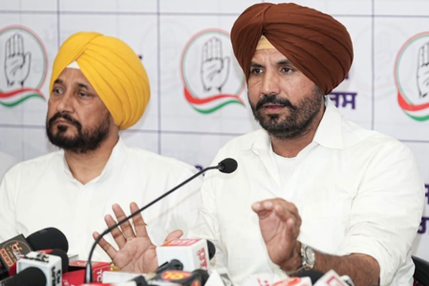 AICC Gives Cold Shoulder to Channi's Demand for Punjab Congress Overhaul; Bajwa Emerges as Frontrunner for PPCC Chief