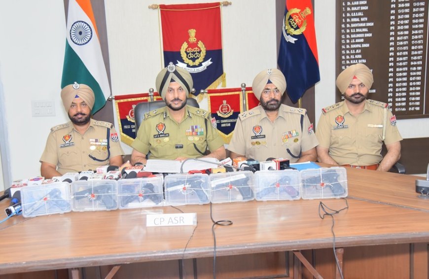 De-addiction center owner among two held with 7 sophisticated pistols in Amritsar