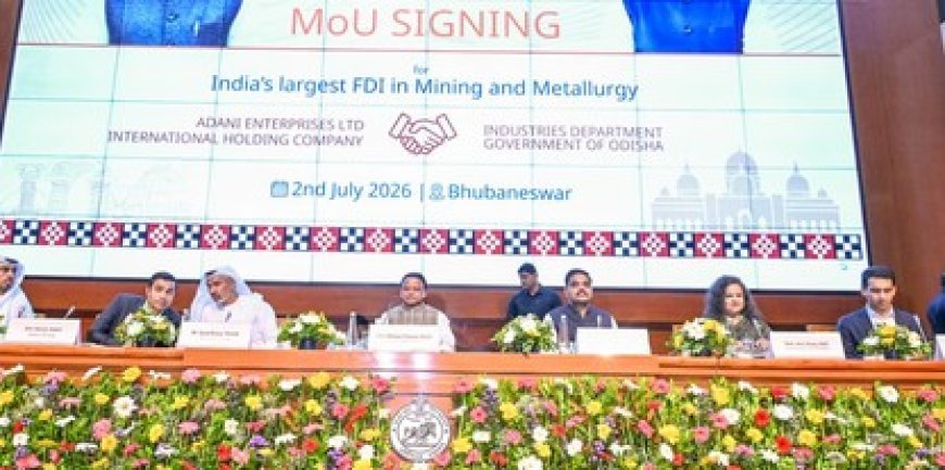 Odisha CM hails MoU with Adani-IHC JV for integrated aluminium value chain project