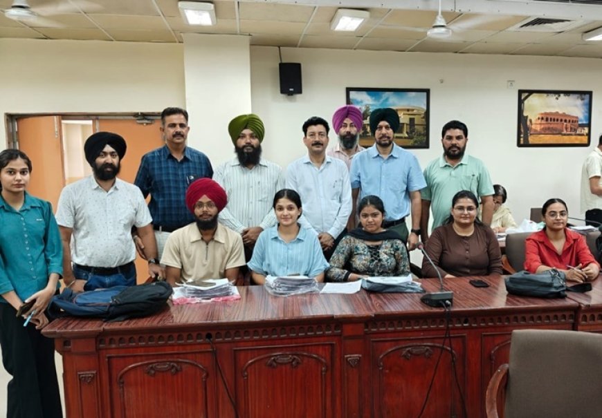 Guru Nanak Dev University Takes a Special Initiative to Promote Citizen-Centric Digital Services of Municipal Corporation Amritsar