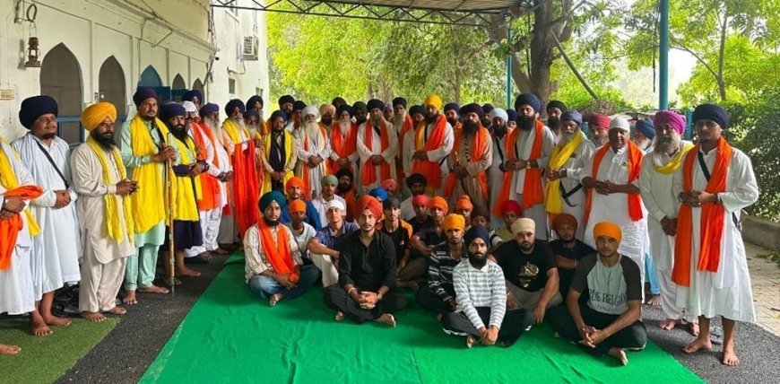 Damdami Taksal Sewak Jatha’ Constituted Under the Leadership of Sant Giani Harnam Singh Khalsa.