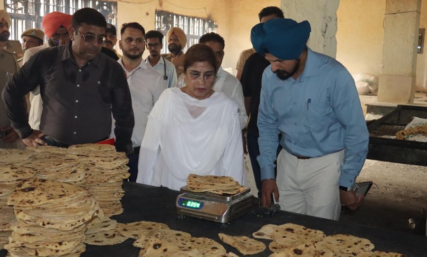 DLSA Chairperson Conducts Surprise Inspection of Amritsar Central Jail