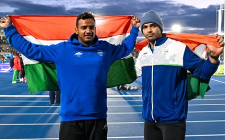 PM Narendra Modi hails Neeraj, Yashvir after India's javelin double at CWG