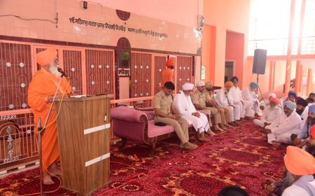 ‘Chitta-Free Village’ Campaign Launched from Seechewal; 32 Village Panchayats Pledge United Fight Against Drug Menace