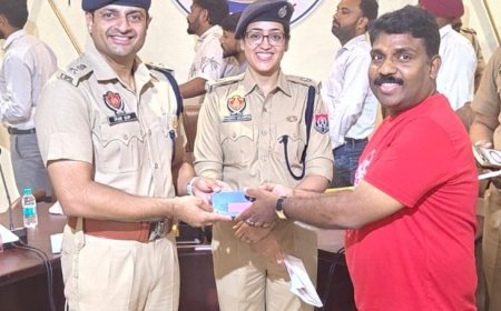 Kapurthala Police Recover 250 Stolen Mobile Phones Worth Around ₹50 Lakh, Appeal Citizens to Use CEIR Portal