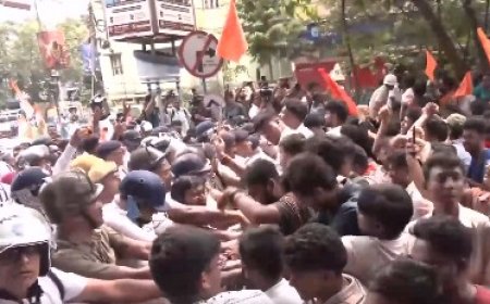 Tension in Kolkata's Jadavpur University after ABVP-SFI clashes; V-C hints at police outpost
