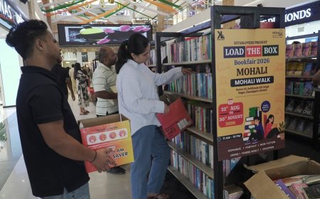 Kitab Lovers’ ‘Load The Box’ Book Fair Begins in Mohali