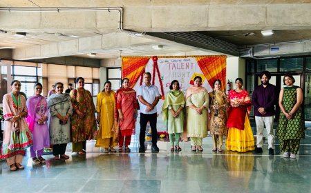 Talent Hunt and Teej Celebration at GCCBA, Sector 50, Chandigarh