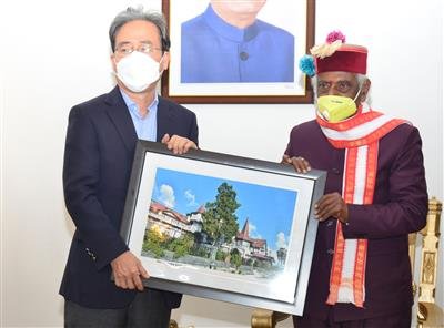 Korean Ambassador, Himachal Guv discuss issues of mutual interest