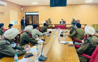 DGP Punjab Dinkar Gupta reviewed the Security, Law & Order and COVID-19 situation in Ludhiana