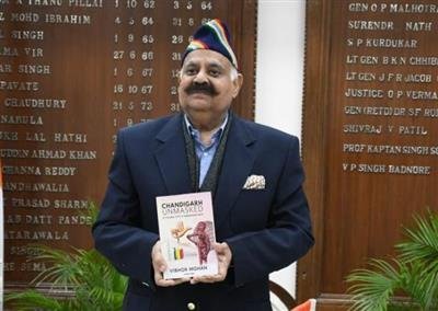 Punjab Governor and UT Administrator VP Singh Badnore releases book ‘Chandigarh Unmasked’