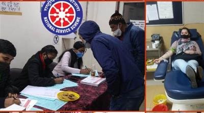 Blood Donation Camp organises by SKNSET at PGI, Chandigarh