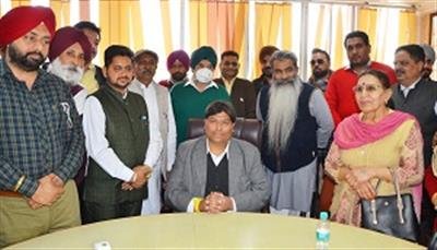 Narinder Pal Verma Lali assumes charge of senior vice Chairman PUNSUP