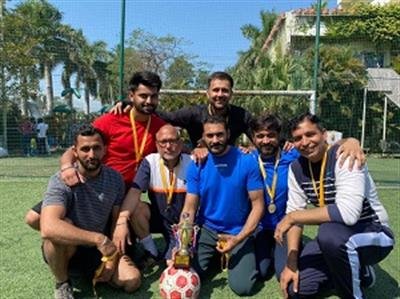 Chandigarh Tribune retain inter-media five-a-side football trophy