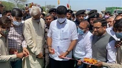 Haryana Deputy CM inaugurates flyover on Gurugram-Faridabad stretch