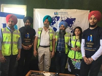 United Sikhs supports farm protestors, helps a martyr’s family in Bathinda with milk dairy