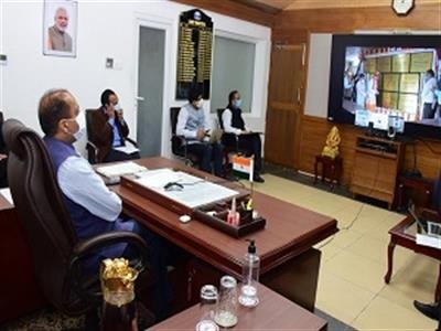 CM lays foundation stone of developmental projects worth Rs.14.36 crore in Balichowki area of Seraj