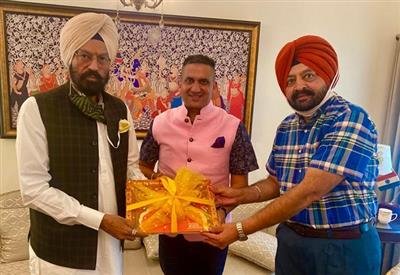 Rana Sodhi releases coffee table book depicting spiritual journey of Sri Guru Tegh Bahadur Sahib