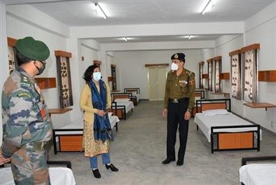 Indian Army facilitates civil administration Shimla in fighting Covid paendemic