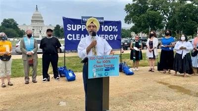 Sikhs join 100 leaders supporting Biden’s Climate agenda