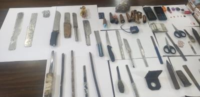 Arms, ganja & phones recovered from B'luru central jail
