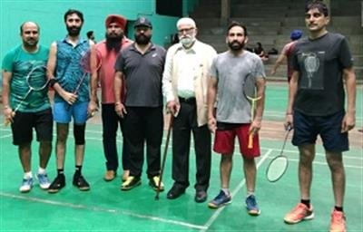Inter-departmental badminton tournament of Chandigarh Administration concludes
